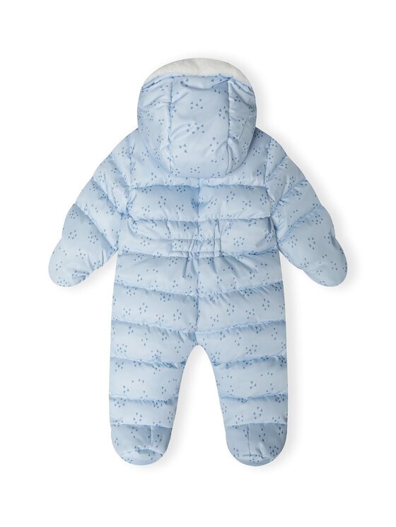 minoti minoti Kombinezon zimowy 31BABYSNOW11 Niebieski Regular Fit