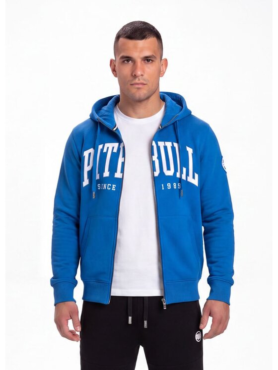 PITBULL PITBULL Bluza NORTON Niebieski Regular Fit