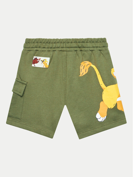 Original Marines Original Marines Sporta šorti DEPV0336NM Zaļš Regular Fit