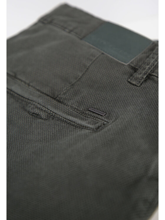 Volcano Volcano Chinosy R-FOST Zielony Regular Fit