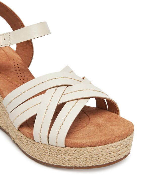 Clarks Clarks Espadryle Sabina Strap 26181464 Écru