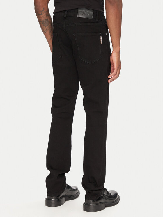 Just Cavalli Just Cavalli Traperice 78OAB5S0 Crna Slim Fit