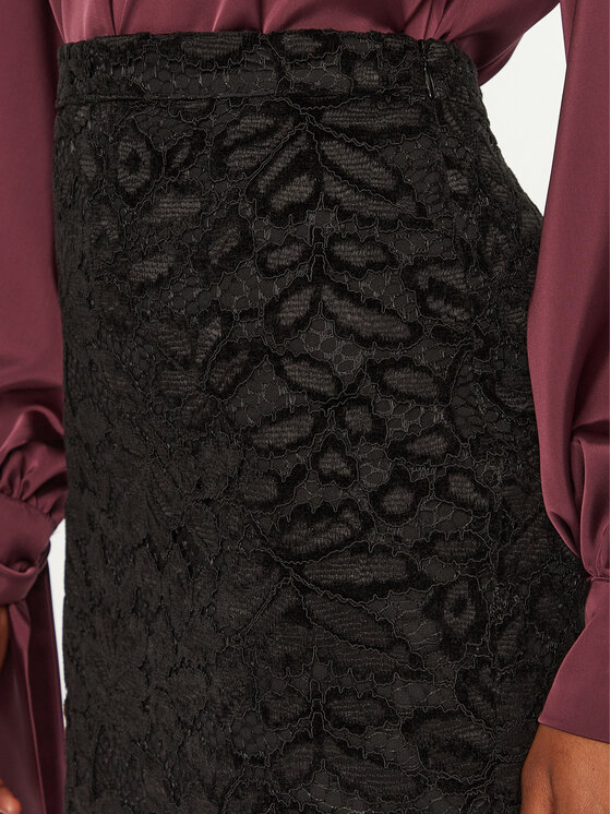 Rinascimento Rinascimento Mini krilo CFC0121743003 Črna Regular Fit