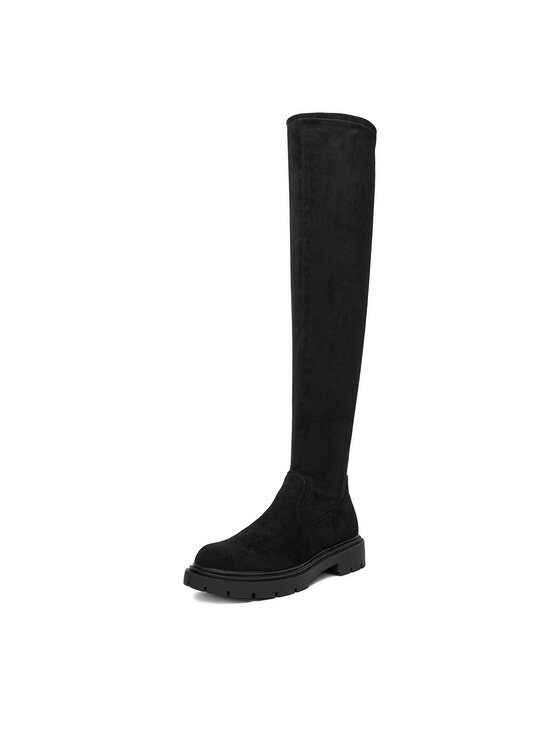 DeeZee DeeZee Čizme preko koljena 13098-6 Crna