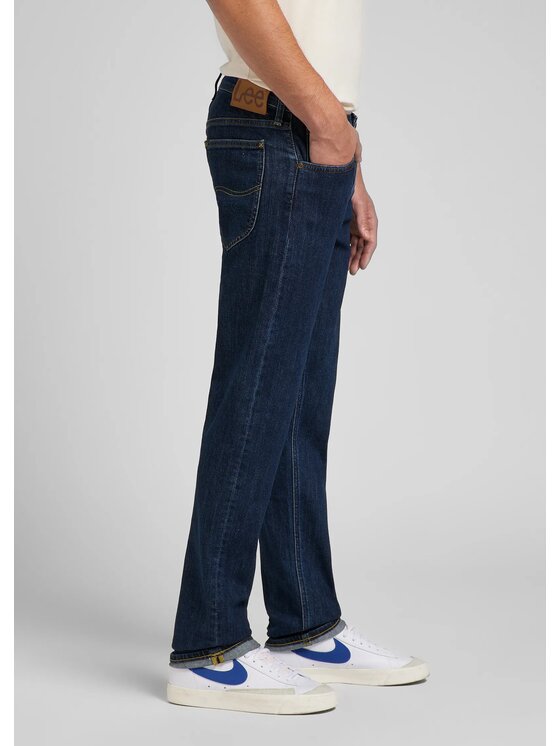 Lee Lee Jeansy DAREN ZIP FLY Niebieski Regular Fit