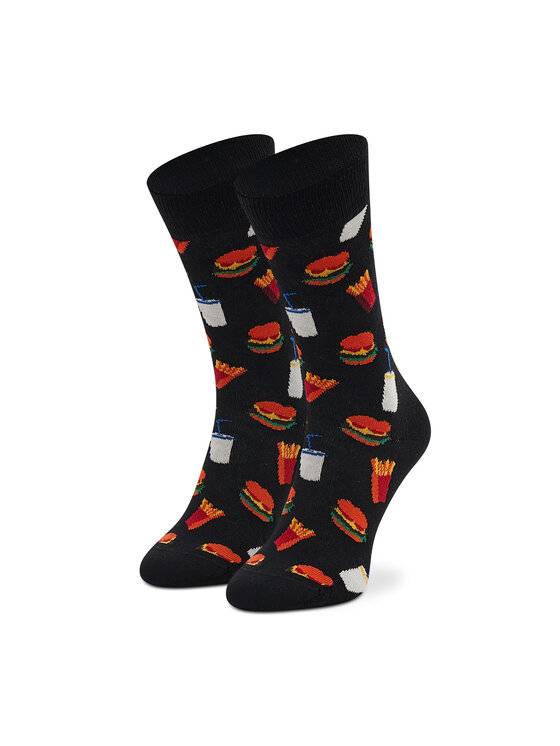 Șosete Înalte Unisex Happy Socks HAM01-9050 Negru