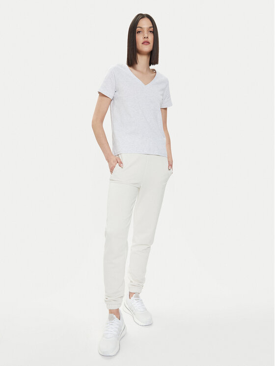 4F 4F Тишърт 4FWSS24TTSHF1162 Сив Regular Fit