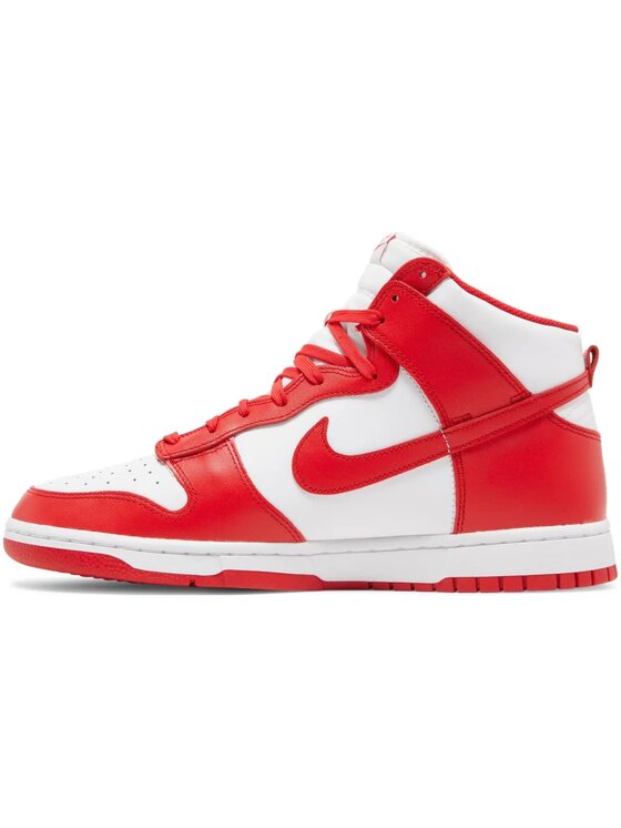 Nike Nike Sneakersy Dunk High University Red Czerwony