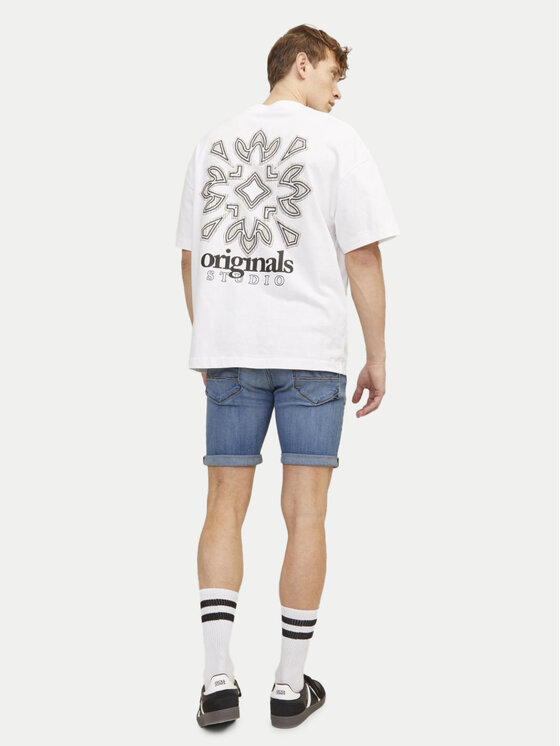 Jack&Jones Jack&Jones Džínsové šortky Jjirick 12250488 Modrá Regular Fit