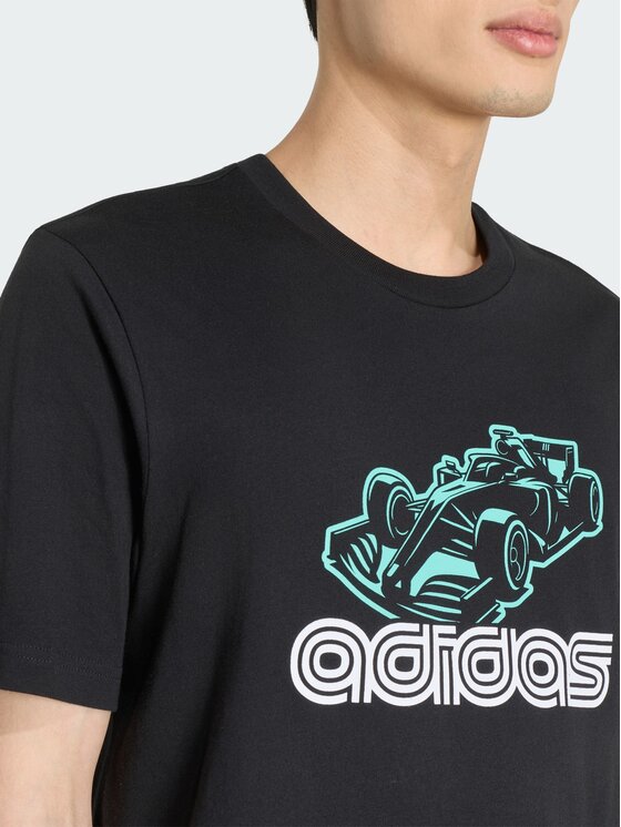 adidas adidas T-Shirt 168165 Czarny Regular Fit