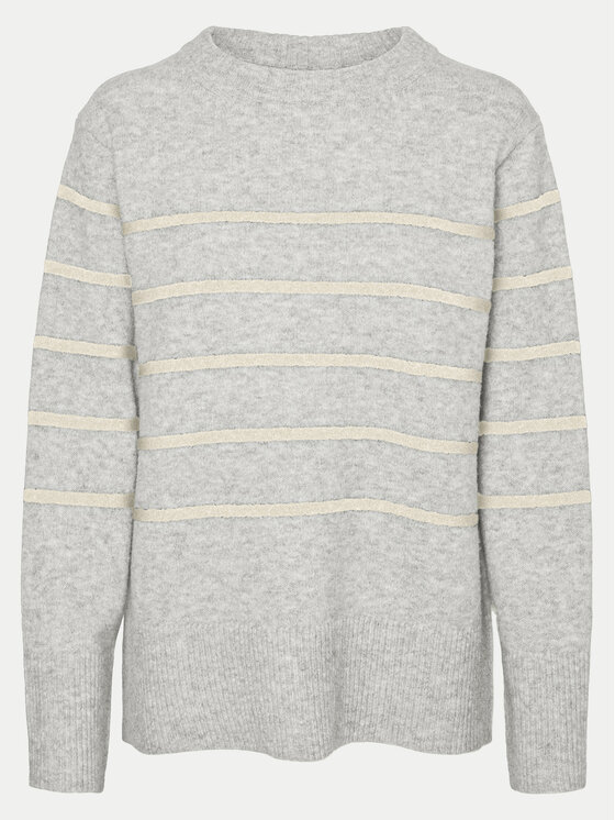 Vero Moda Vero Moda Пуловер Flawless 10320487 Сив Loose Fit