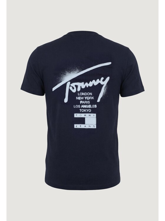 Tommy Jeans Tommy Jeans T-shirt DM0DM22553 Blu Casual Fit