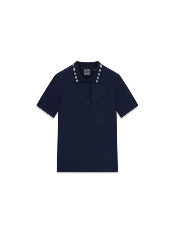 Guess Guess T-Shirt 183941 Modrá Classic Fit