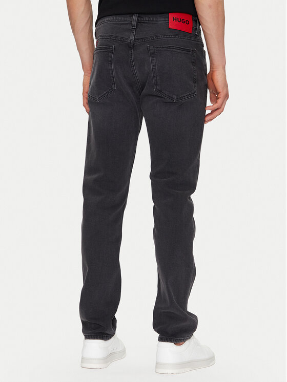 HUGO HUGO Джинси 50537680 Чорний Slim Fit