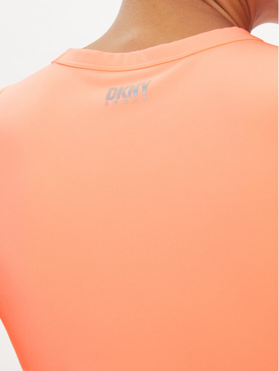 DKNY Sport DKNY Sport Rochie de vară DP2D4754 Portocaliu Slim Fit