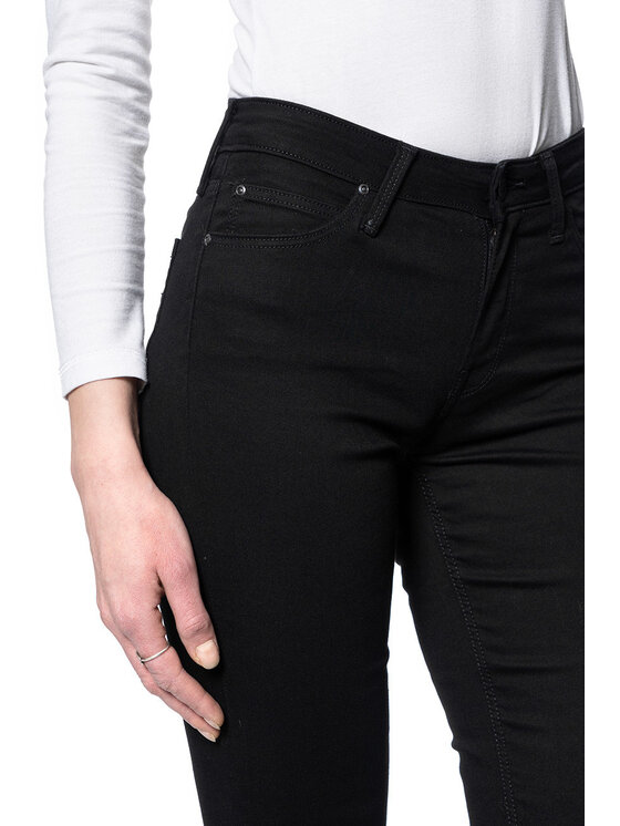 Lee Lee Jeansy L305FS47 Czarny Slim Fit