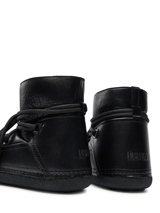 Inuikii Inuikii Čizme za snijeg Full Leather 75101-087 Crna