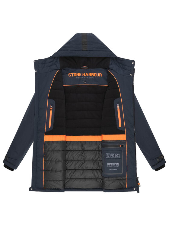 Stone Harbour Stone Harbour Kurtka zimowa Fintaan Niebieski Regular Fit