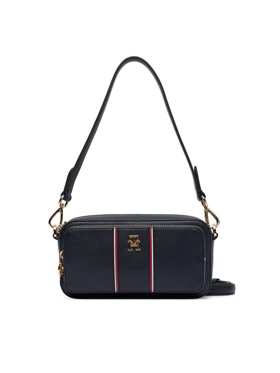 Tommy Hilfiger Tommy Hilfiger Kabelka Th Daily Camera Bag Corp AW0AW18640 Tmavomodrá