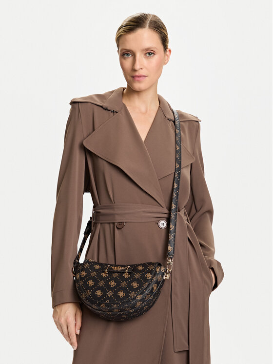 Guess Guess Дамска чанта Silia HWGP98 90180 Кафяв