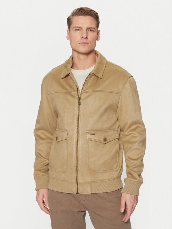 Guess Guess Übergangsjacke M5RL01 WGU72 Beige Regular Fit