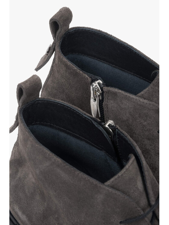 Estro Estro Členková obuv ER00118240 Hnedá