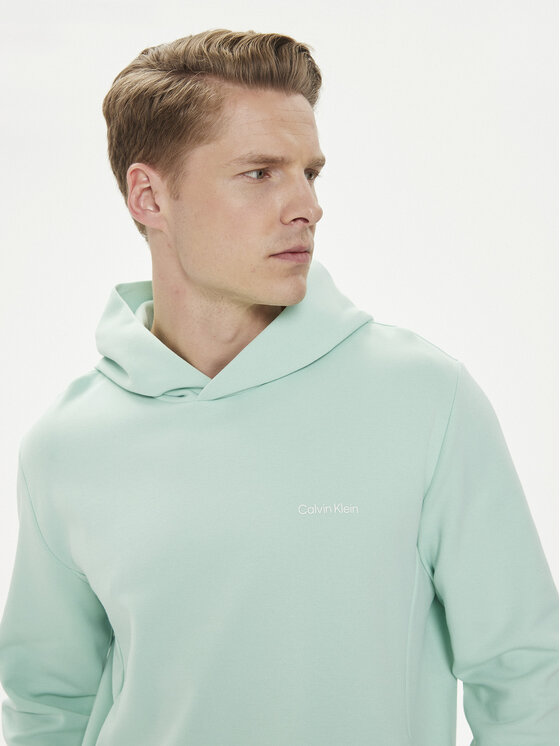 Calvin Klein Calvin Klein Pulóver Micro Logo K10K109927 Zöld Regular Fit