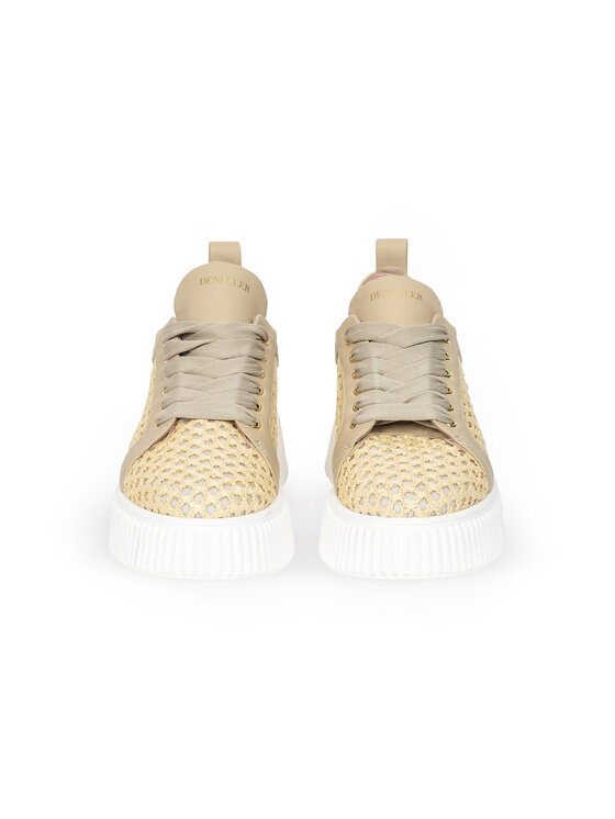 Deni Cler Milano Deni Cler Milano Sneakersy T-DC-B602-E2-77-12-1 Beżowy