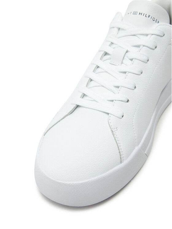 Tommy Hilfiger Tommy Hilfiger Superge Th Court Lth Detail Ess FM0FM05367 Bela