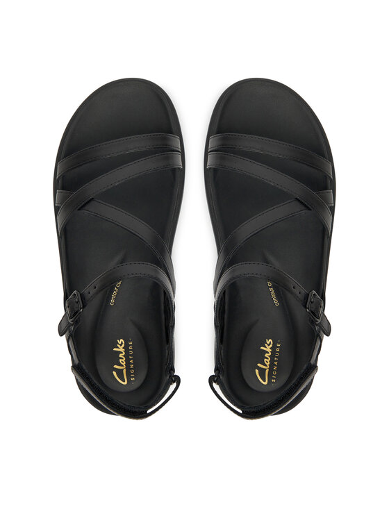 Clarks｜SANDALS (Aristella Rose (26181259)) Amazon.com: Clarks Women's Slingback Sandal, Black Leather, 9