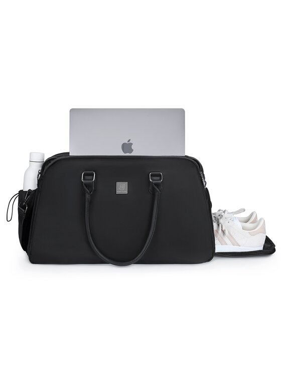 James Hawk James Hawk Torba na ubrania Duffle Bag Czarny