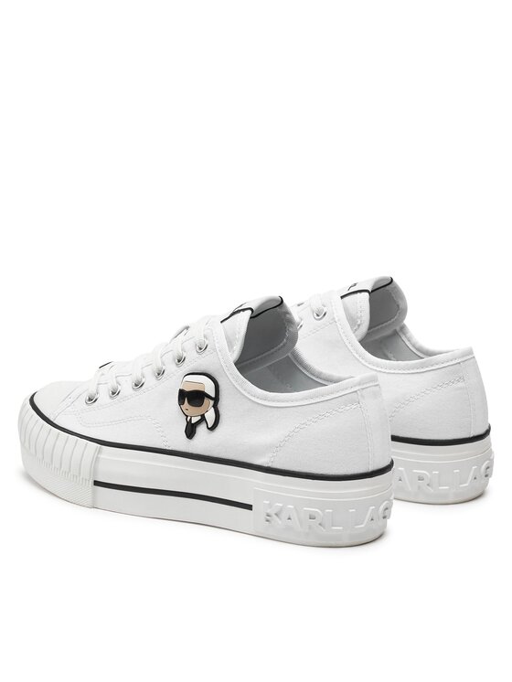 KARL LAGERFELD KARL LAGERFELD Plátenky KL60424 Biela