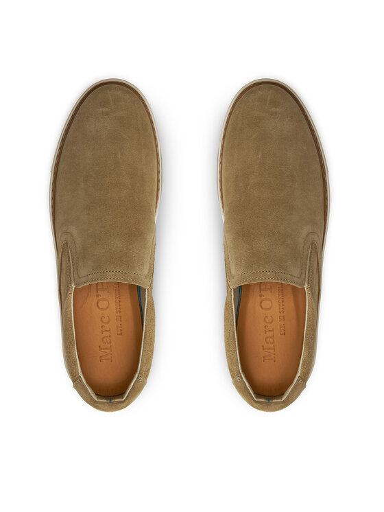 Marc O'Polo Marc O'Polo Sneakers aus Stoff 401 27183201 300 Beige