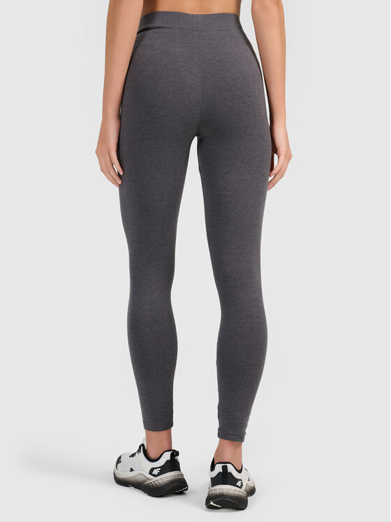 4F 4F Legginsy 4FWAW26TTIGF307-24M Szary ciemny Active Fit