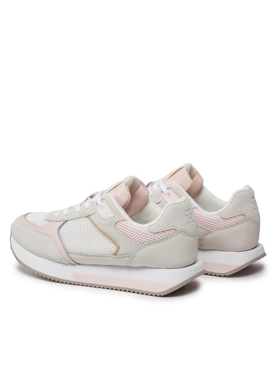 Tommy Hilfiger Tommy Hilfiger Сникърси Essential Elevated Runner FW0FW07700 Сив