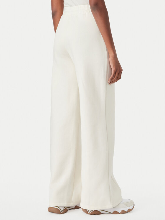 Guess Guess Spodnji del trenirke W6YB31 K5319 Kremna Wide Leg