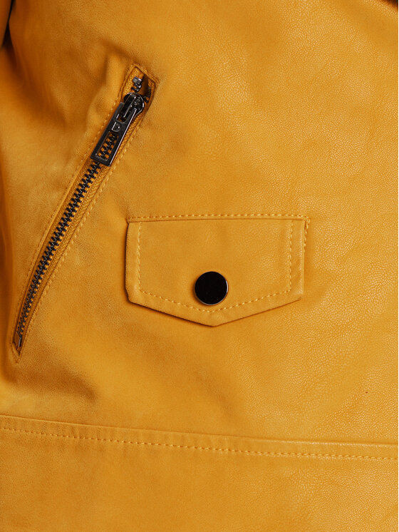 Desigual Desigual Куртка зі штучної шкіри Must 25WWEW69 Жовтий Regular Fit