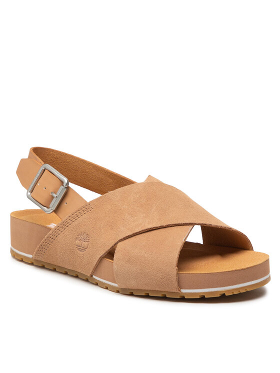 Timberland Timberland Sandále MalibuWaves Basic X Strap TB0A41MQCW81 Hnedá