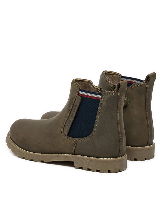 Tommy Hilfiger Tommy Hilfiger Gležnjače T1X5-33700-0124 S Zelena
