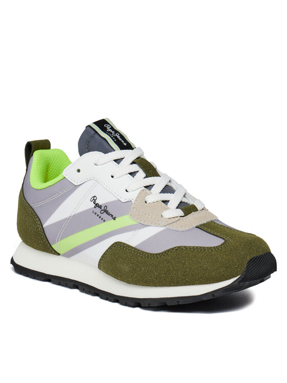 Pepe Jeans Pepe Jeans Sneakers Foster Boy Print PBS30554 Grün