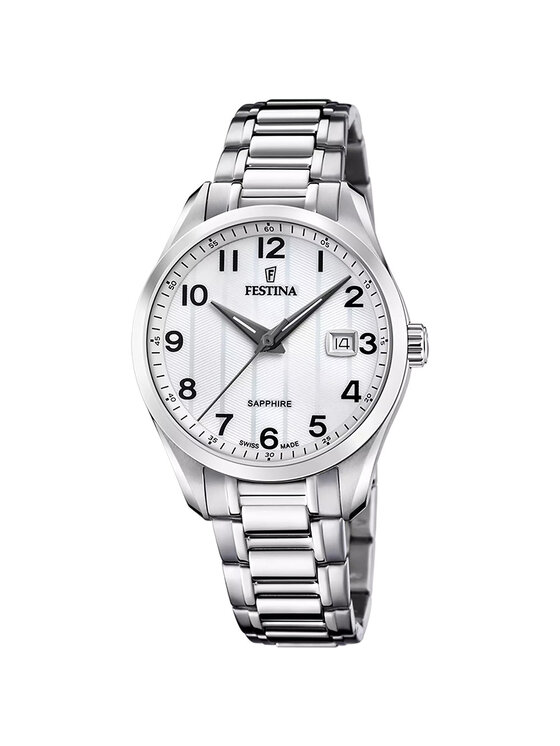 Festina Festina Ρολόι F20026-1 Ασημί