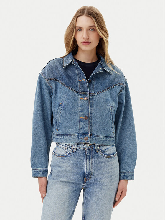 Levi's® Levi's® Jeansová bunda 90's 001WO-0000 Modrá Relaxed Fit