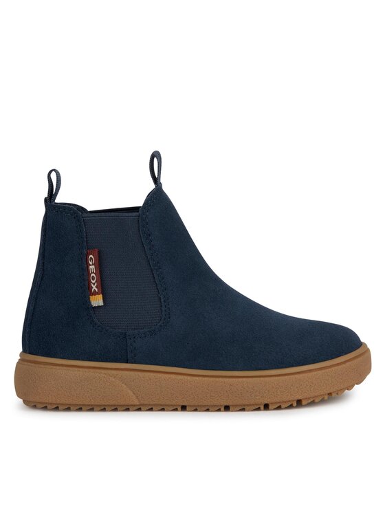 Geox Čižmy J Theleven Boy J36LDB 00022 C4002 M Tmavomodrá