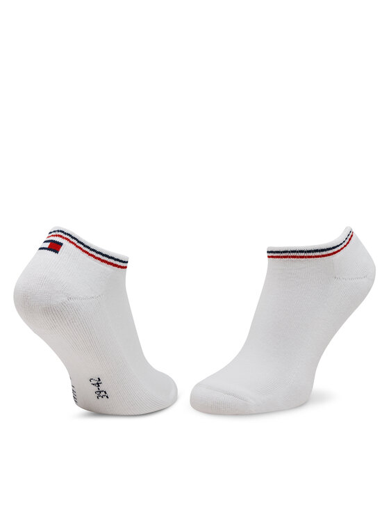 Tommy Hilfiger Tommy Hilfiger Kotníkové ponožky 701228178 Bílá