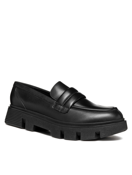 Geox Geox Loaferice D Vilde D46UAC 00043 C9999 Crna