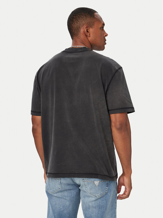 Guess Jeans Guess Jeans Tricou M6YI14 K3945 Negru Regular Fit