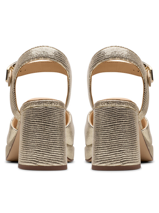 Clarks Clarks Basutės Ritzy75 Rae 26181303 Auksinė