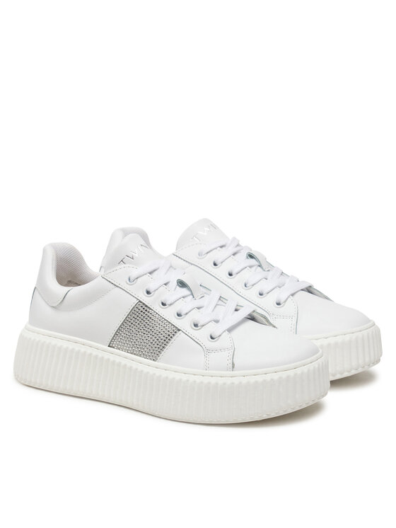 TWINSET TWINSET Сникърси 251GCJ018 Бял