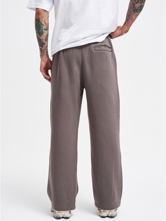 Machinist Machinist Spodnie dresowe Spodnie Dresowe Baggy Męskie Ciemne Szare Machinist Basic S Szary Baggy Fit