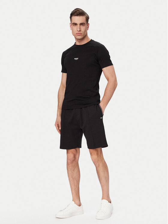 BOSS BOSS Sportske kratke hlače Sense 50561490 Crna Regular Fit